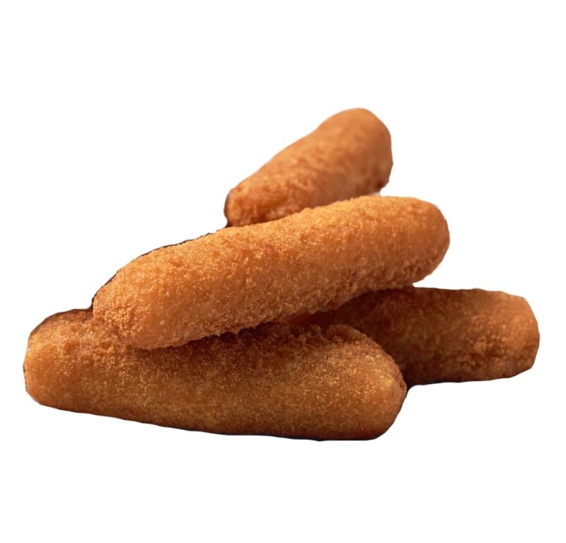 Mozzarella Frita con Salsa de Arándanos
